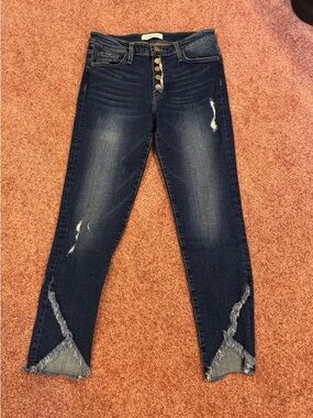 Flying Monkey Dark Blue cute ankle cut